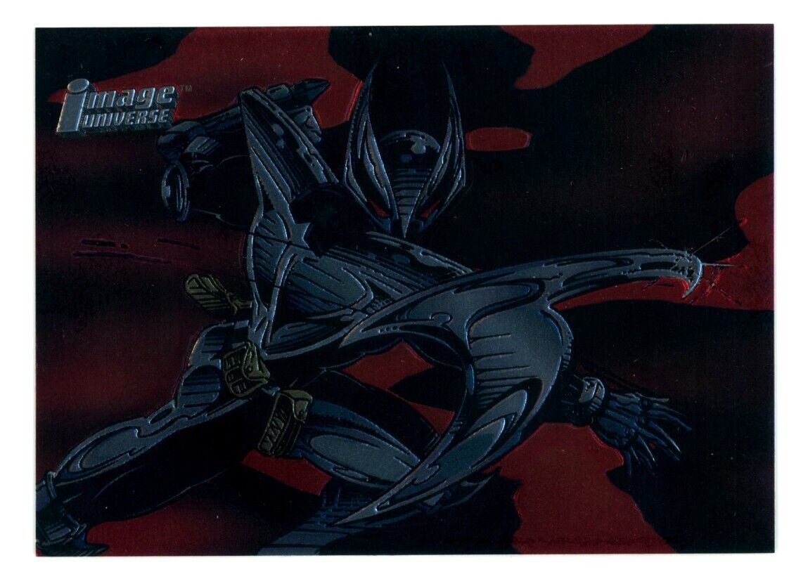 ARMANENT OF SHADOWHAWK 1995 Topps Image Universe Founders Series #79 Image Universe Base - Hobby Gems