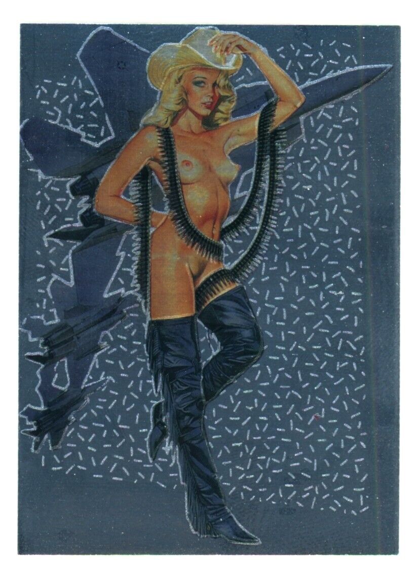 ARMED & READY 1996 Comic Images Supreme Collector Cards #S-5 Comic Images Base - Hobby Gems