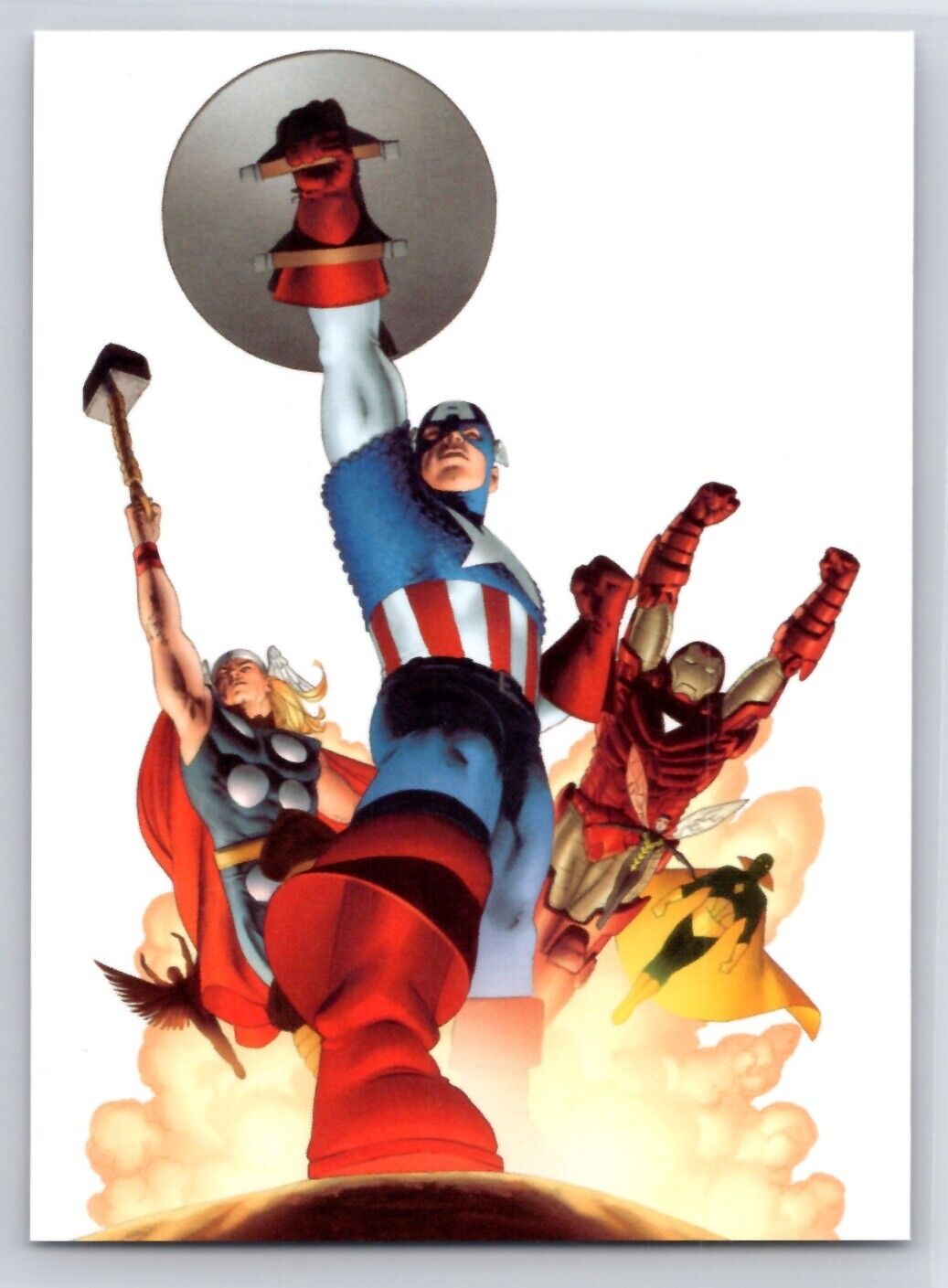 AVENGERS 2008 Marvel Heroes Panini Preziosi Collection Sticker #85 Marvel Sticker - Hobby Gems