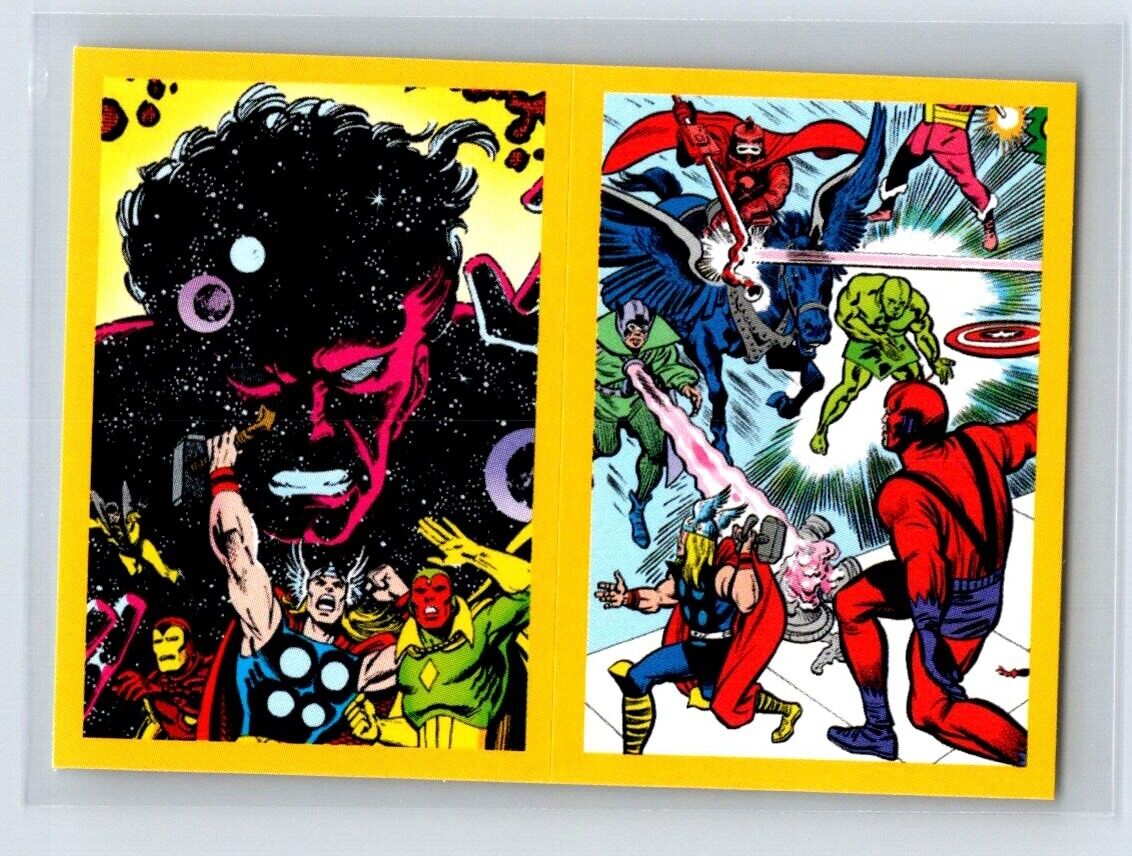 AVENGERS 2021 Marvel Versus Panini Sticker #33b #33a *Qty* Marvel Sticker - Hobby Gems