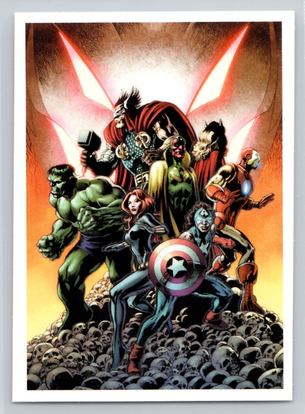 AVENGERS VS ULTRON 2021 Marvel Versus Panini Embossed Sticker #35 *Qty* Marvel Sticker - Hobby Gems