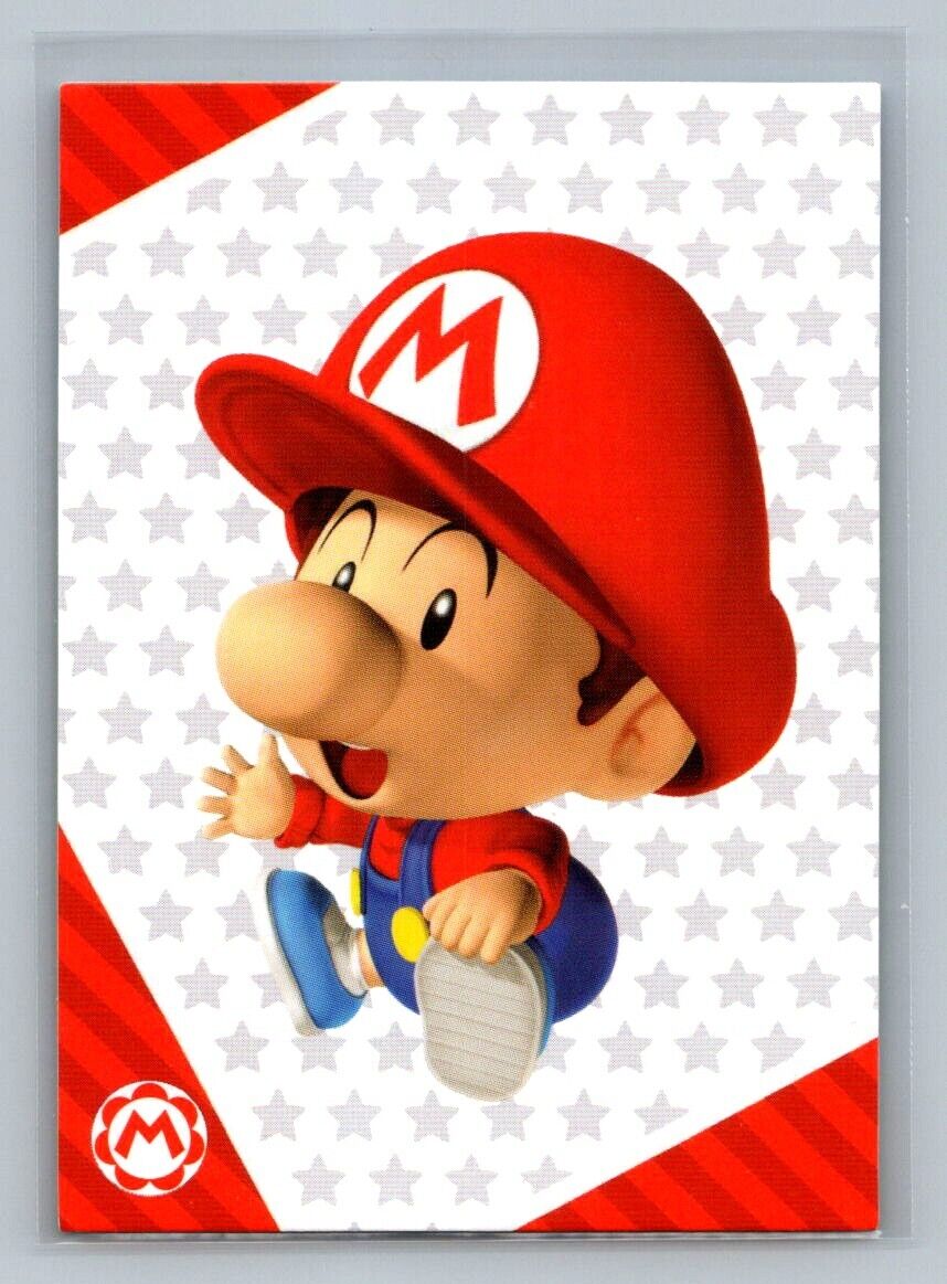 BABY MARIO 2022 Panini Nintendo Super Mario #27 Nintendo Base - Hobby Gems