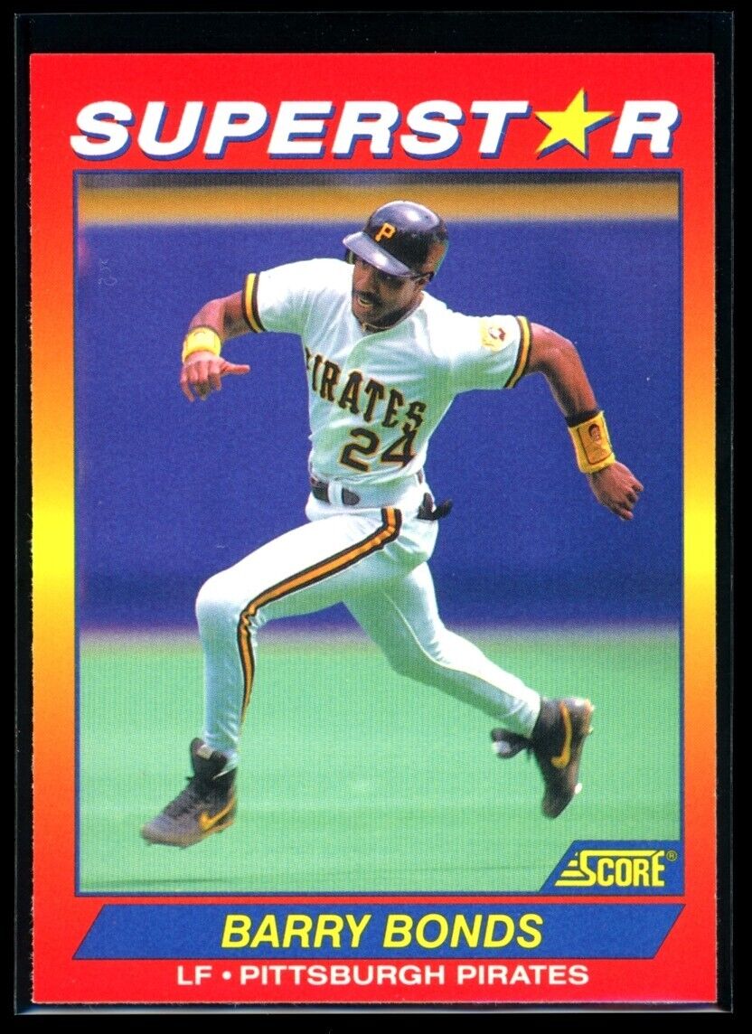 BARRY BONDS 1992 Score Superstar #26 Baseball Base - Hobby Gems