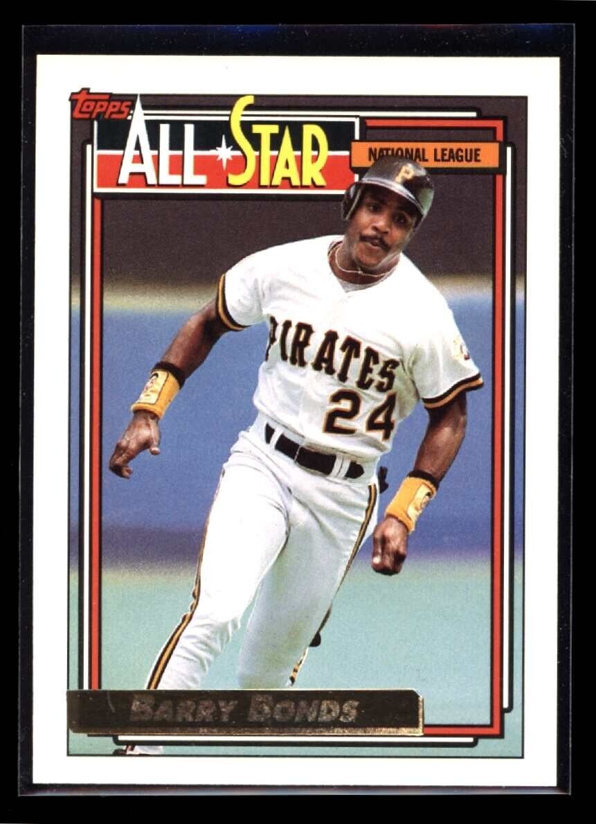 BARRY BONDS 1992 Topps All-Star Gold #390 Baseball Parallel - Hobby Gems