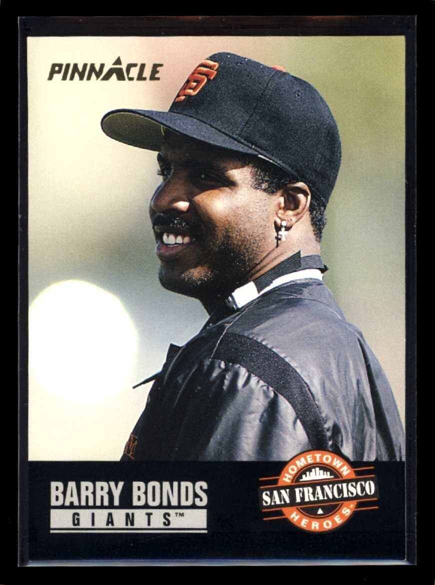 BARRY BONDS 1993 Pinnacle Hometown Heroes #484 C1 Baseball Base - Hobby Gems