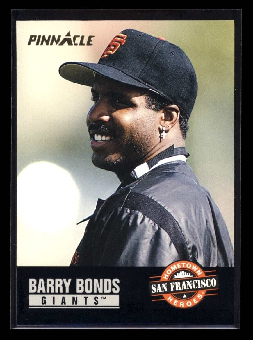 BARRY BONDS 1993 Pinnacle Hometown Heroes #484 C2 Baseball Base - Hobby Gems