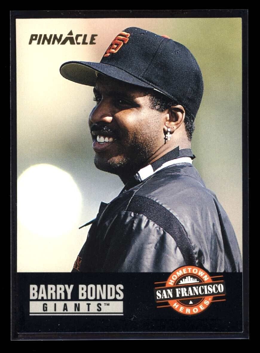 BARRY BONDS 1993 Pinnacle Hometown Heroes #484 C3 Baseball Base - Hobby Gems