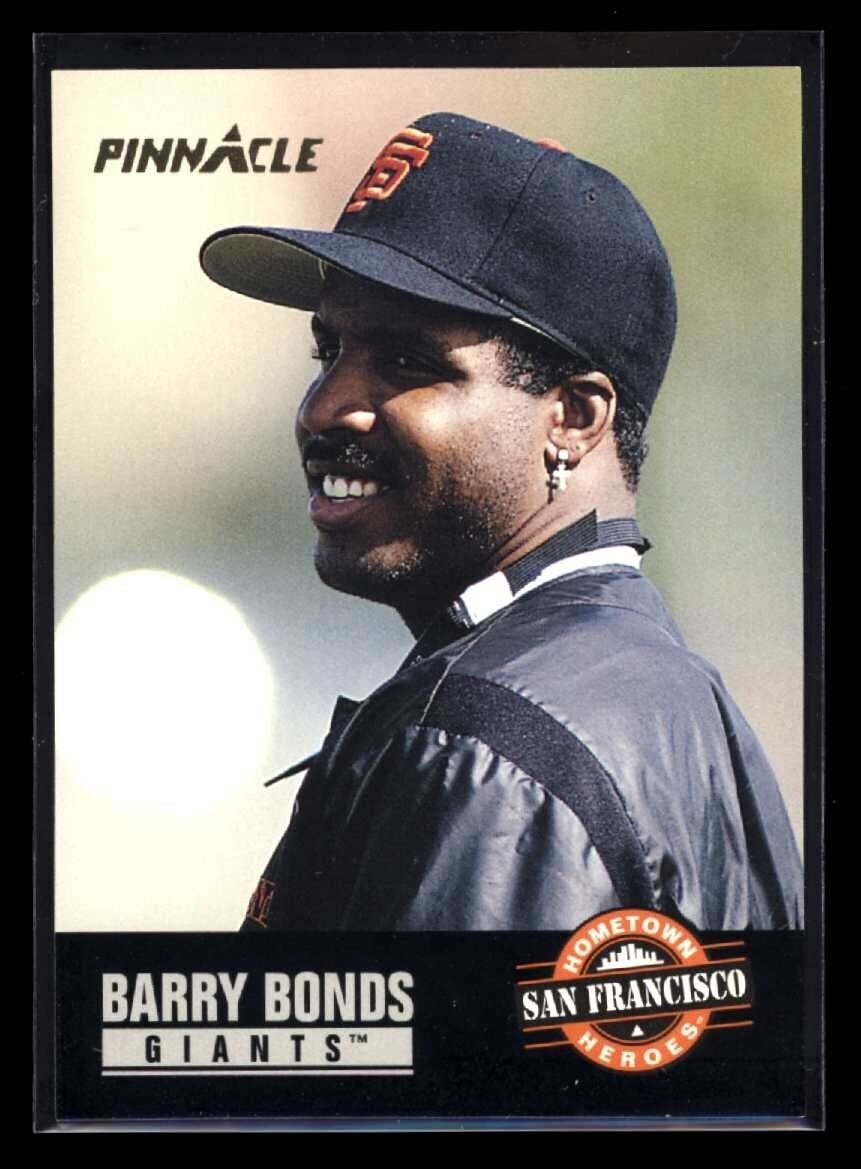 BARRY BONDS 1993 Pinnacle Hometown Heroes #484 C4 Baseball Base - Hobby Gems