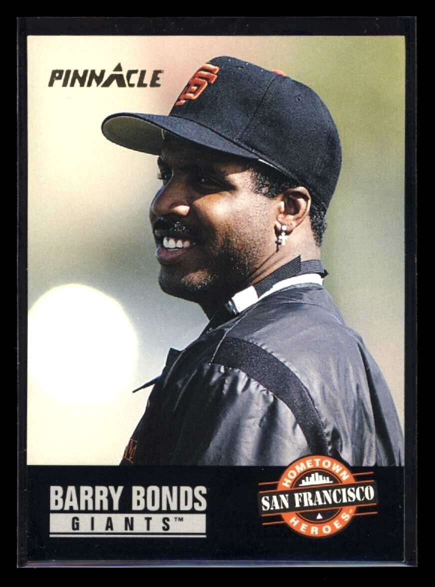 BARRY BONDS 1993 Pinnacle Hometown Heroes #484 C5 Baseball Base - Hobby Gems