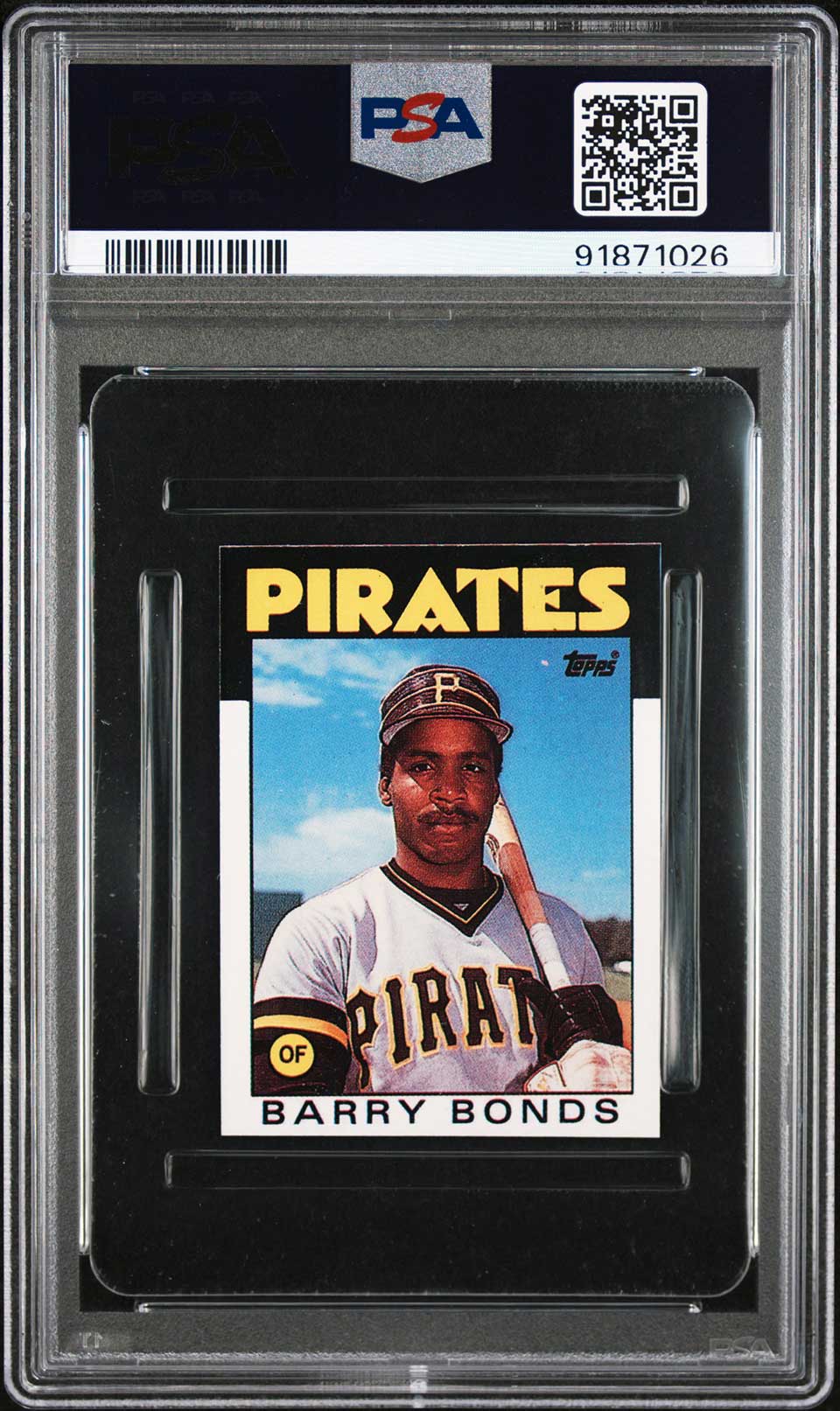 BARRY BONDS PSA 8 1990 Topps Doubleheaders Baseball Base Graded Cards - Hobby Gems