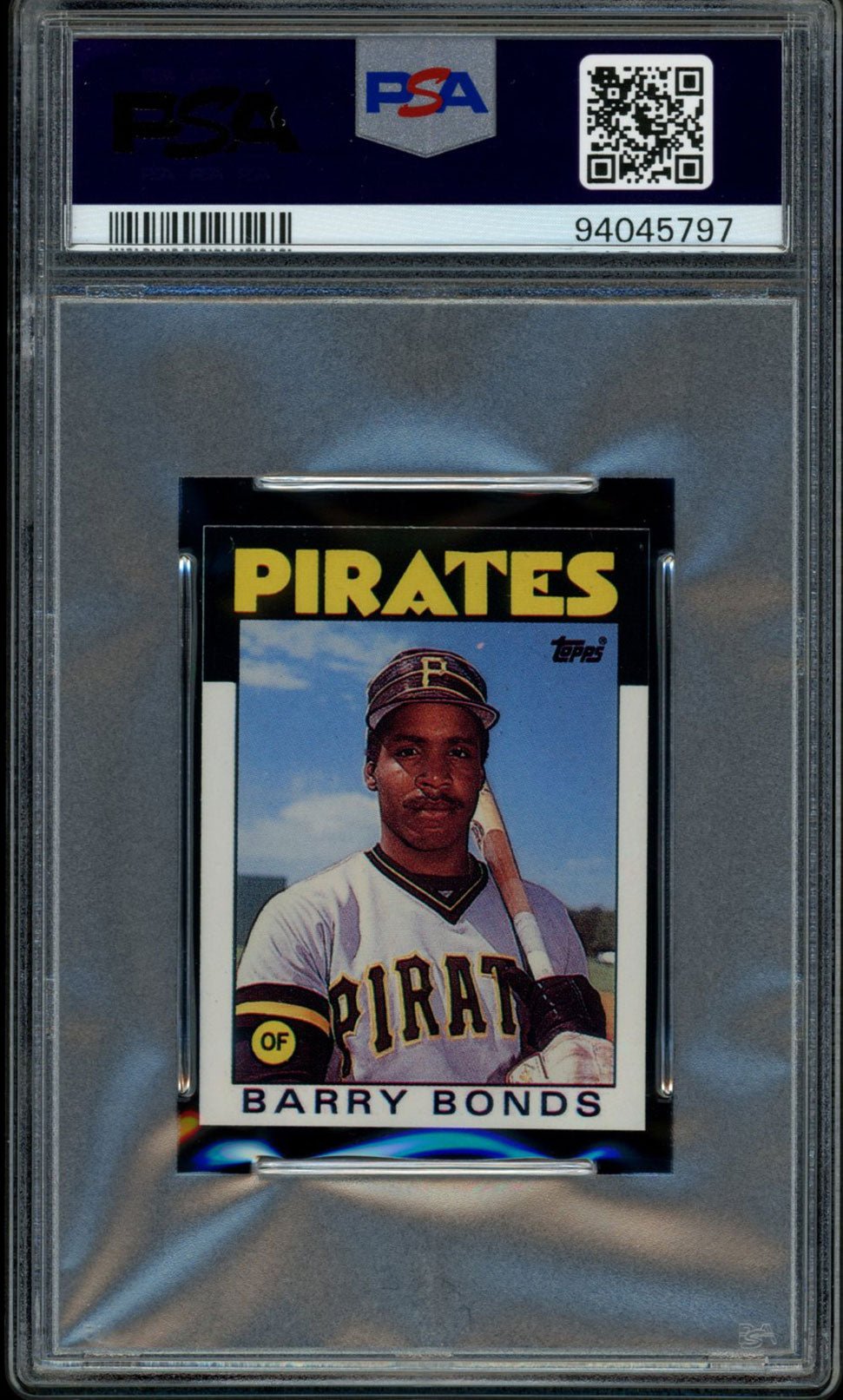 BARRY BONDS PSA 8 1990 Topps Doubleheaders C2 Baseball Base Graded Cards - Hobby Gems