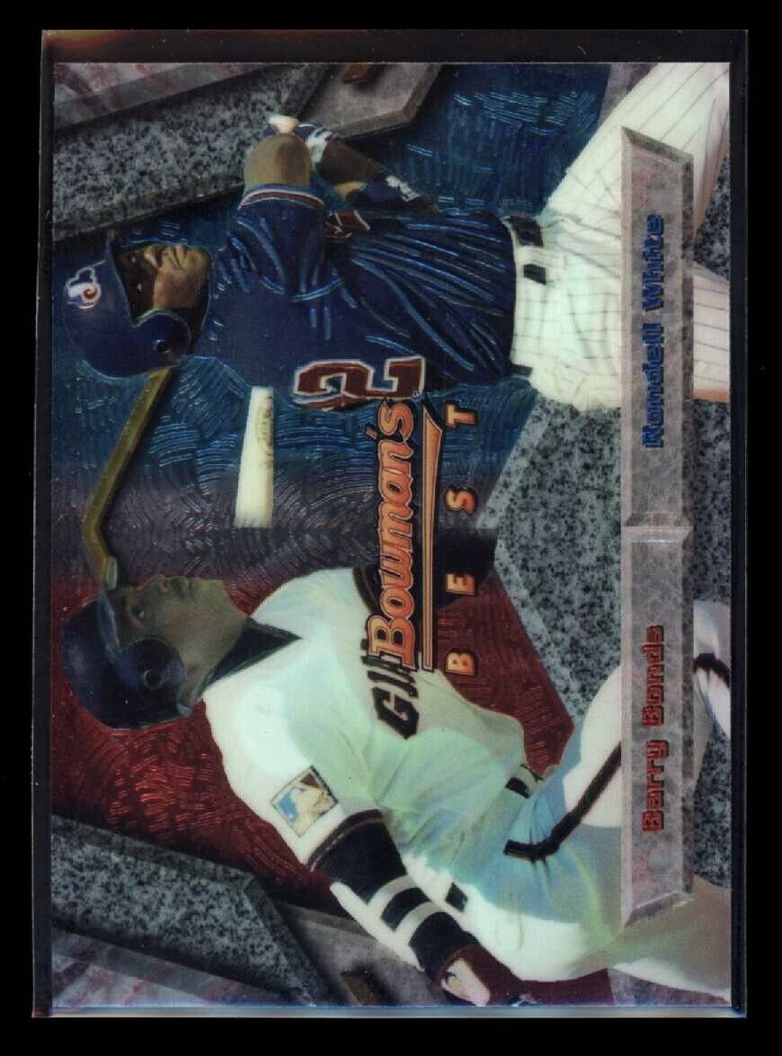 BARRY BONDS Rondell White 1994 Bowman's Best Mirror Image #97 C1 Baseball Base - Hobby Gems