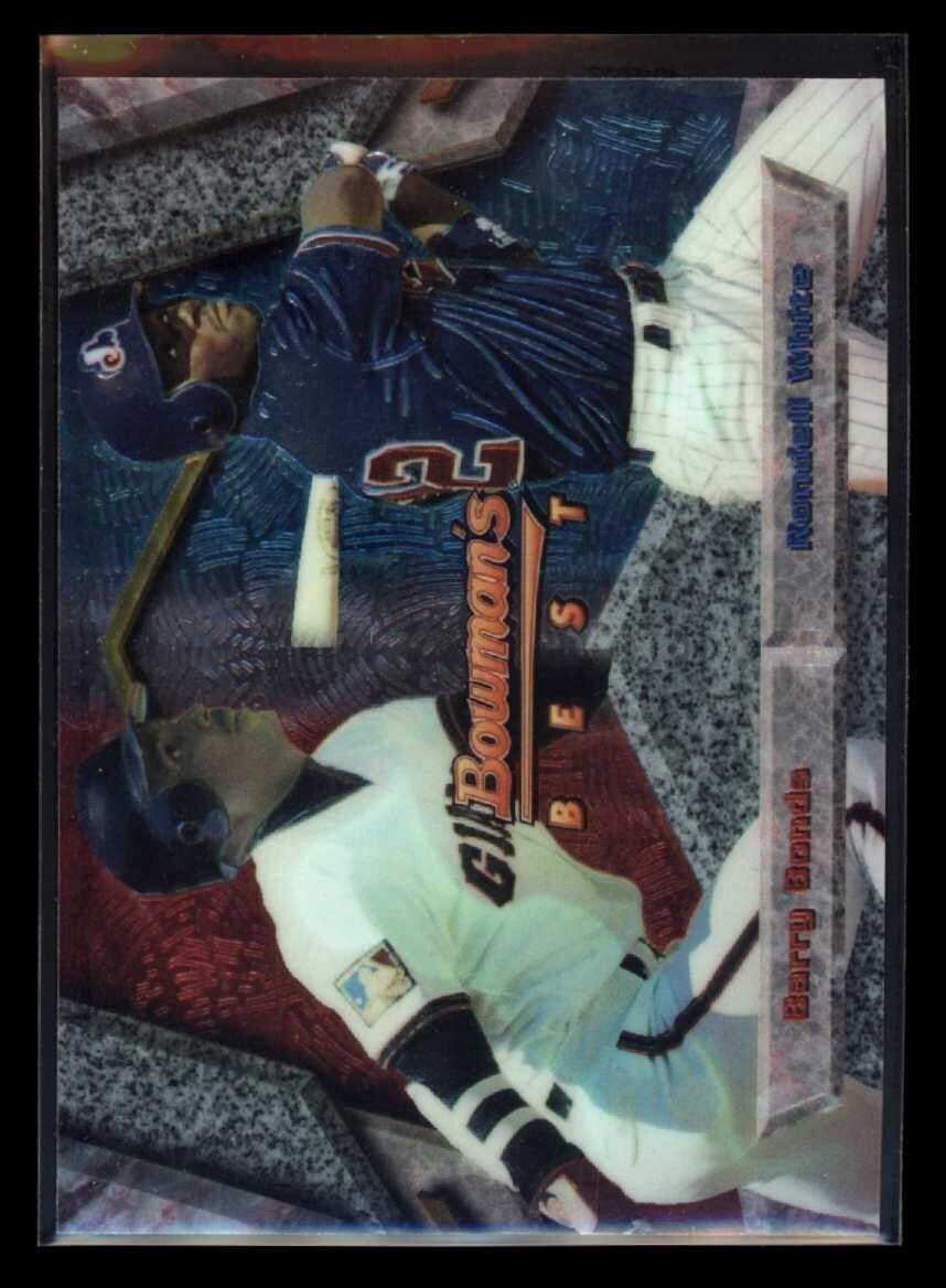 BARRY BONDS Rondell White 1994 Bowman's Best Mirror Image #97 C2 Baseball Base - Hobby Gems
