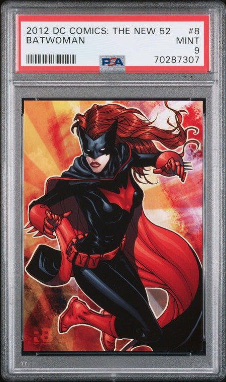 BATWOMAN PSA 9 2012 DC Comics The New 52 #8 C2 DC Comics Base Graded Cards - Hobby Gems