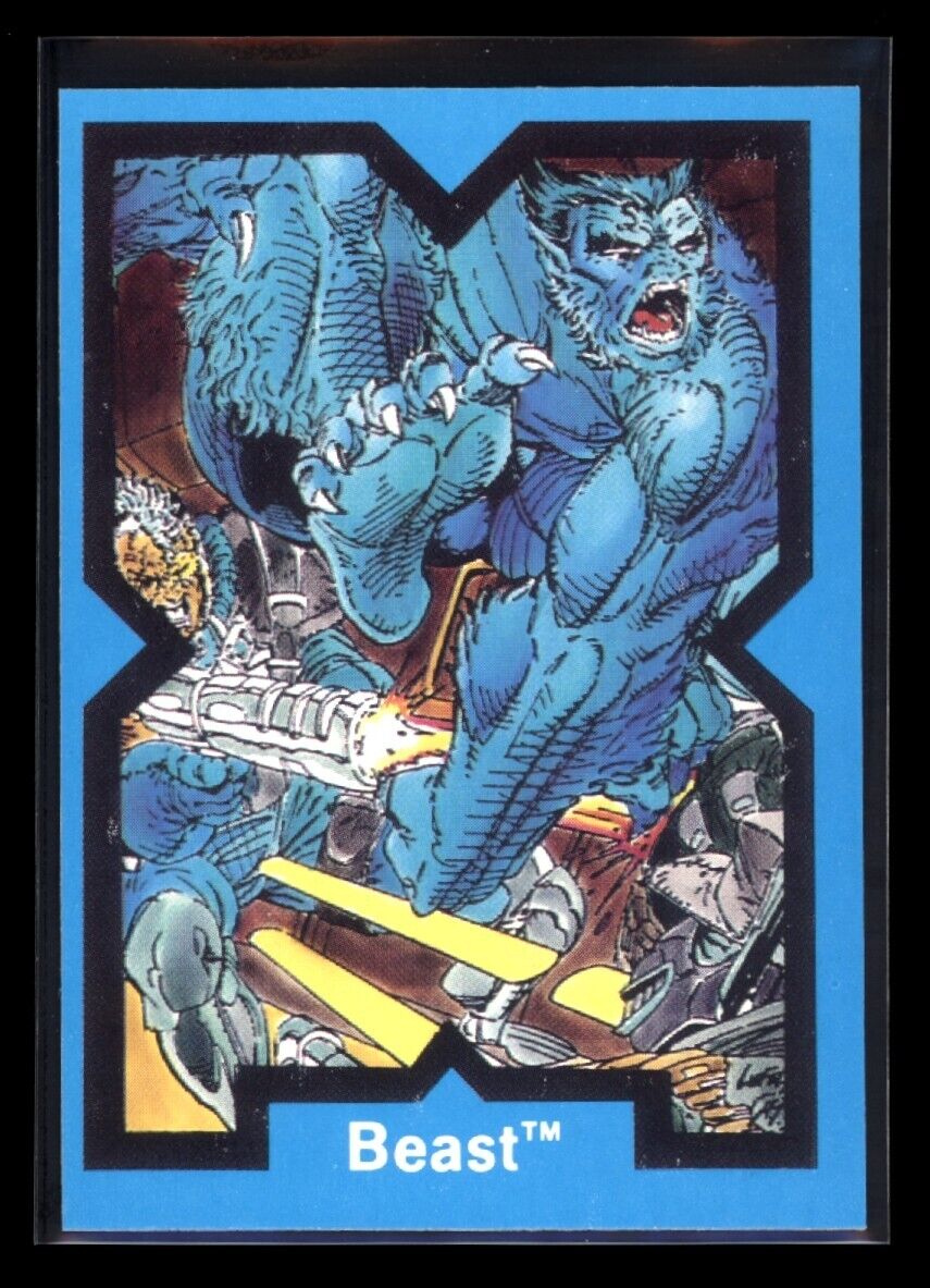 BEAST 1991 Comic Images Marvel X-Force #46 *Quantity Marvel Base - Hobby Gems