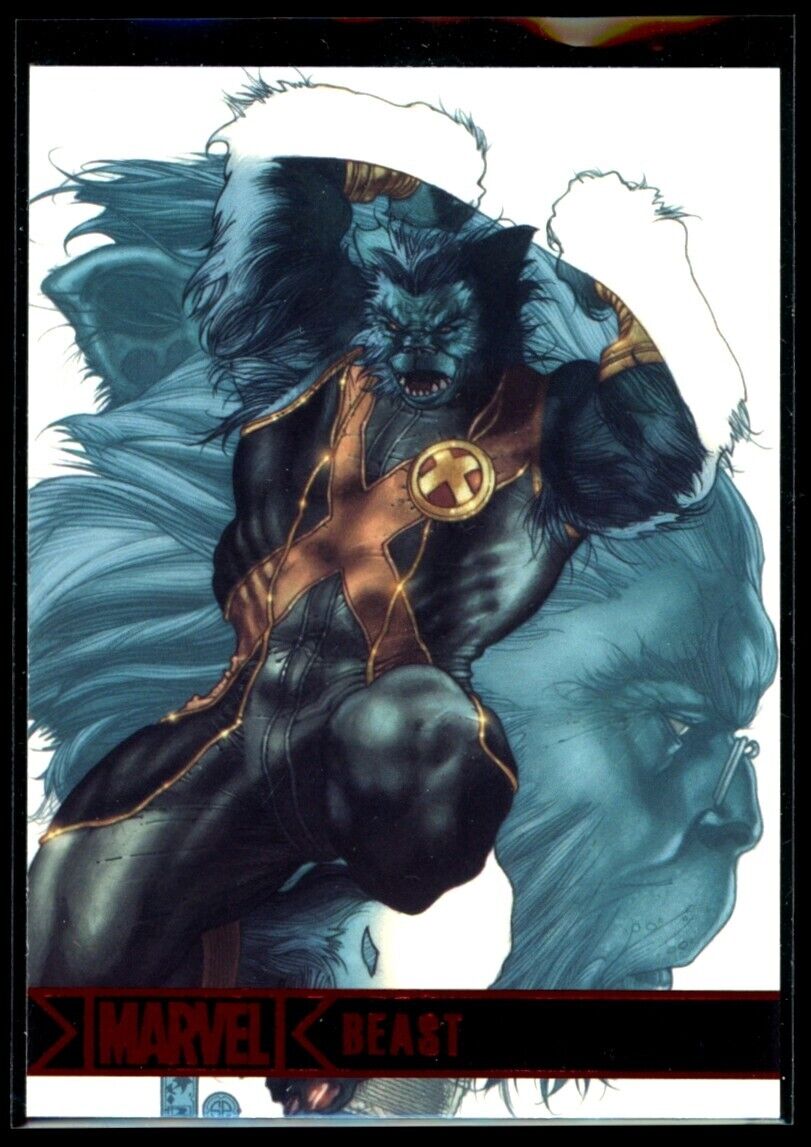 BEAST 2012 Rittenhouse Marvel Greatest Heroes #4 *Quantity* Marvel Base - Hobby Gems