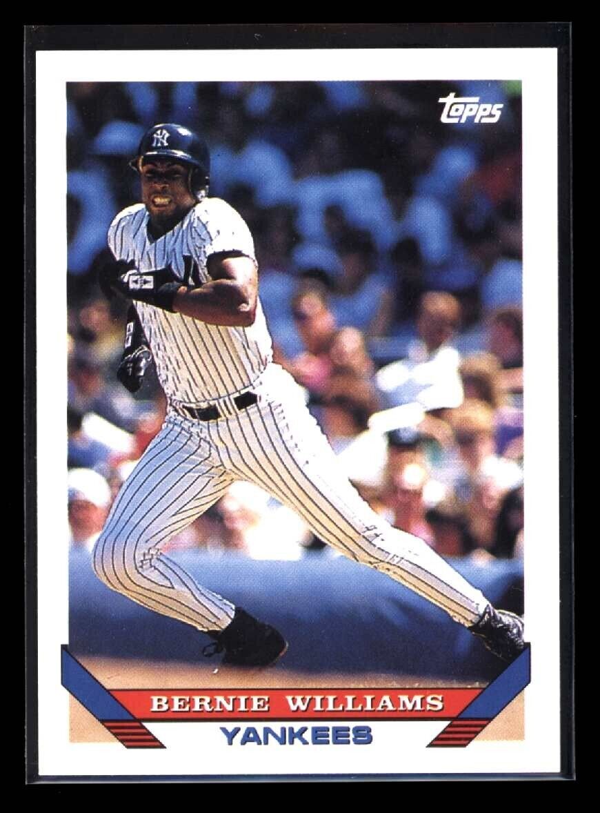 BERNIE WILLIAMS 1993 Topps #222 Baseball Base - Hobby Gems