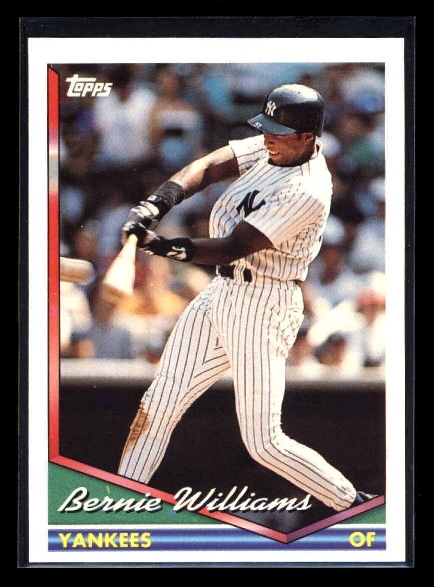 BERNIE WILLIAMS 1994 Topps #2 C2 Baseball Base - Hobby Gems