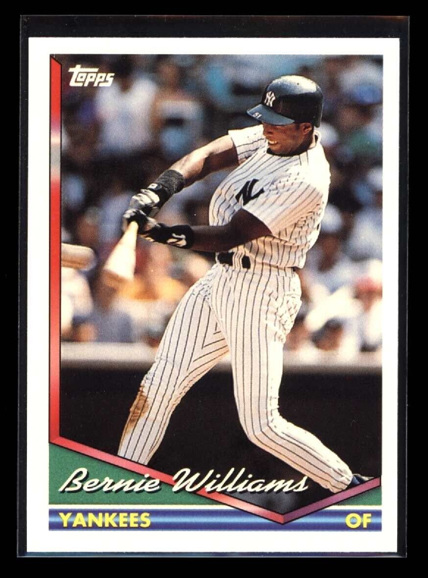 BERNIE WILLIAMS 1994 Topps #2 C3 Baseball Base - Hobby Gems