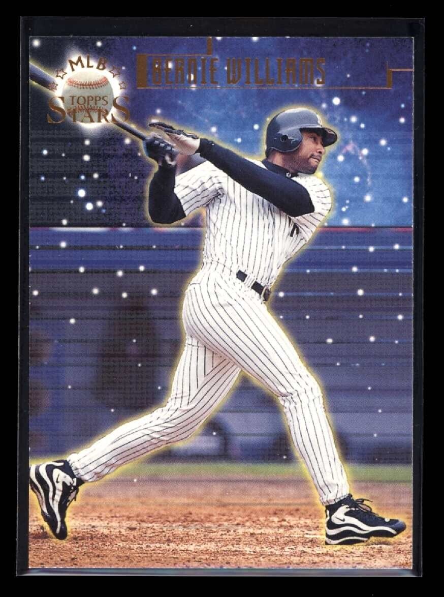 BERNIE WILLIAMS 1998 Topps Stars Bronze #10 9745/9799 Baseball Parallel Serial Numbered - Hobby Gems