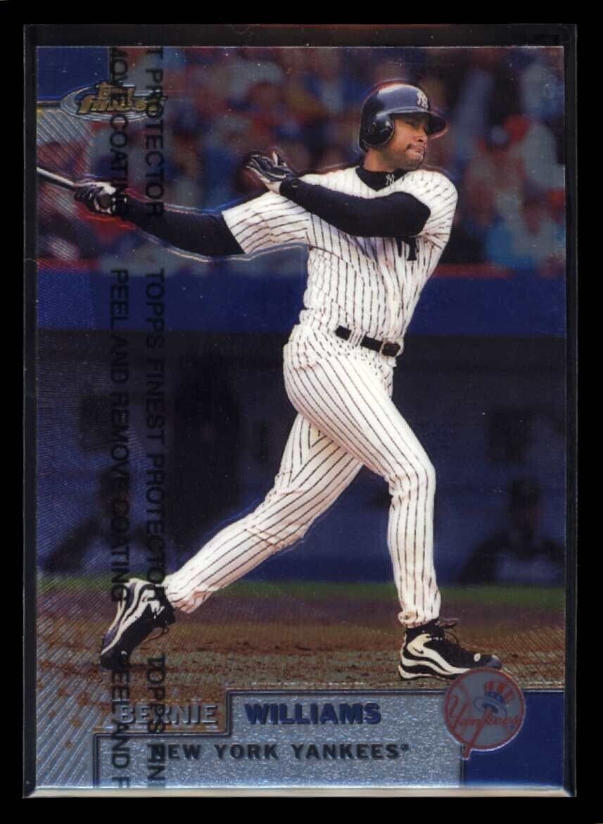 BERNIE WILLIAMS 1999 Topps Finest #220 C1 Baseball Base - Hobby Gems