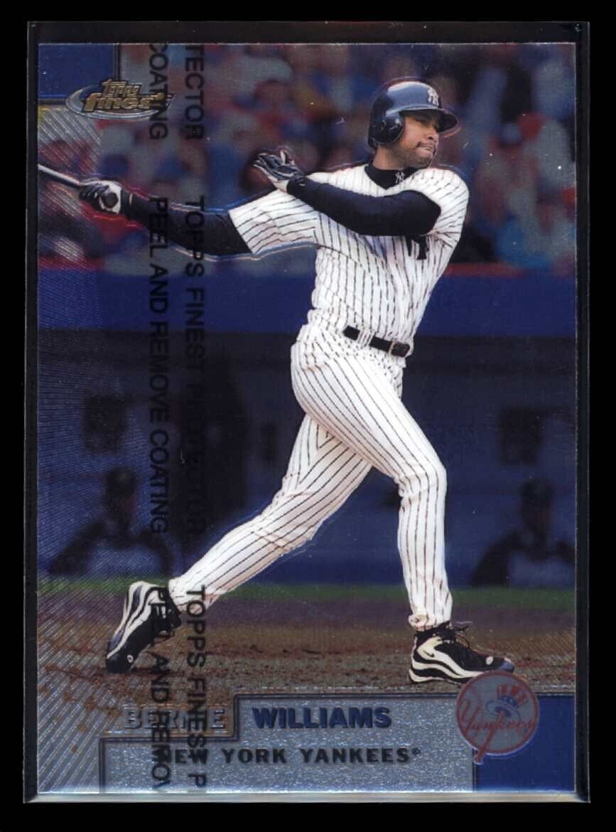 BERNIE WILLIAMS 1999 Topps Finest #220 C2 Baseball Base - Hobby Gems