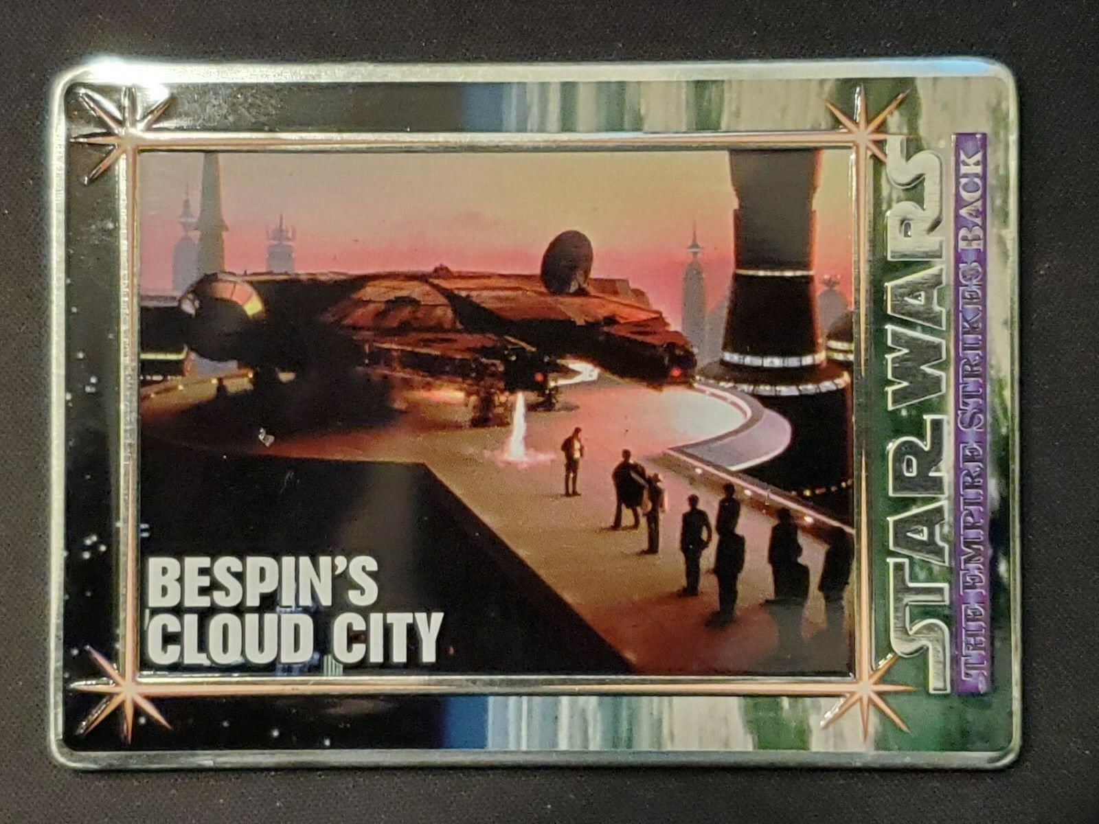 BESPIN CLOUD CITY 1994 Star Wars Metal Empire Strikes Back Limited Edition #25 Star Wars Base - Hobby Gems