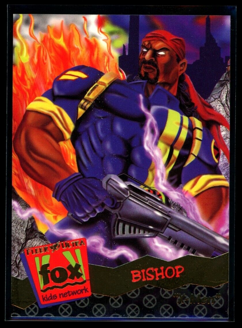 BISHOP 1995 Fleer Ultra Marvel Fox Kids Network #109 Marvel Base - Hobby Gems