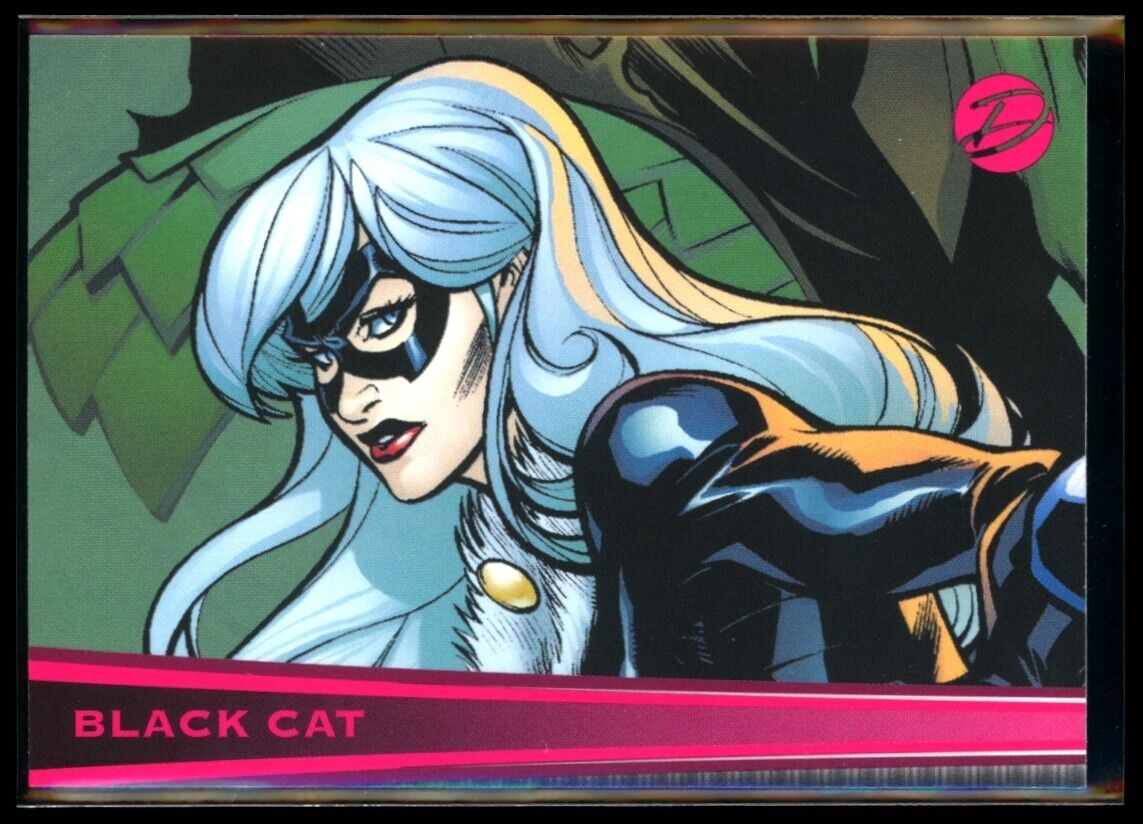 BLACK CAT 2011 Rittenhouse Marvel Dangerous Divas #37 *Quantity* Marvel Base - Hobby Gems