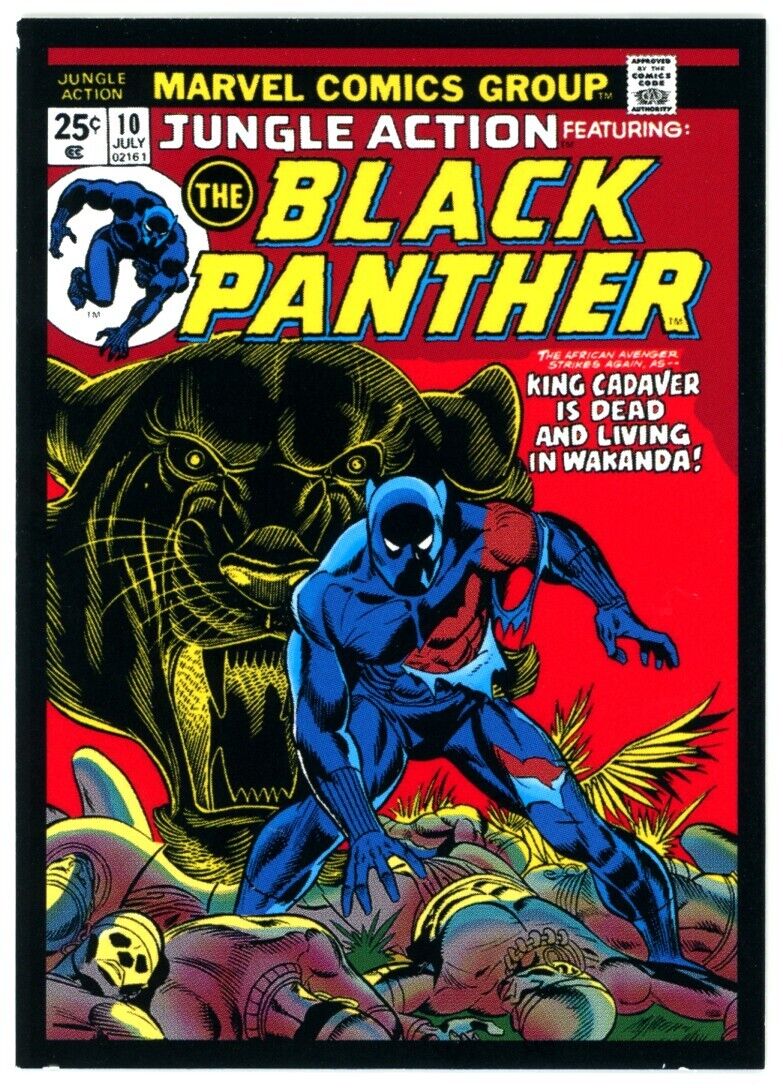 BLACK PANTHER 2017 Panini Marvel Superheroes Trading Card #C10 Marvel Base - Hobby Gems