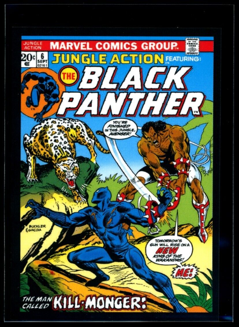 BLACK PANTHER 2020 Panini Marvel 80 Years Sticker #67 Marvel Sticker - Hobby Gems