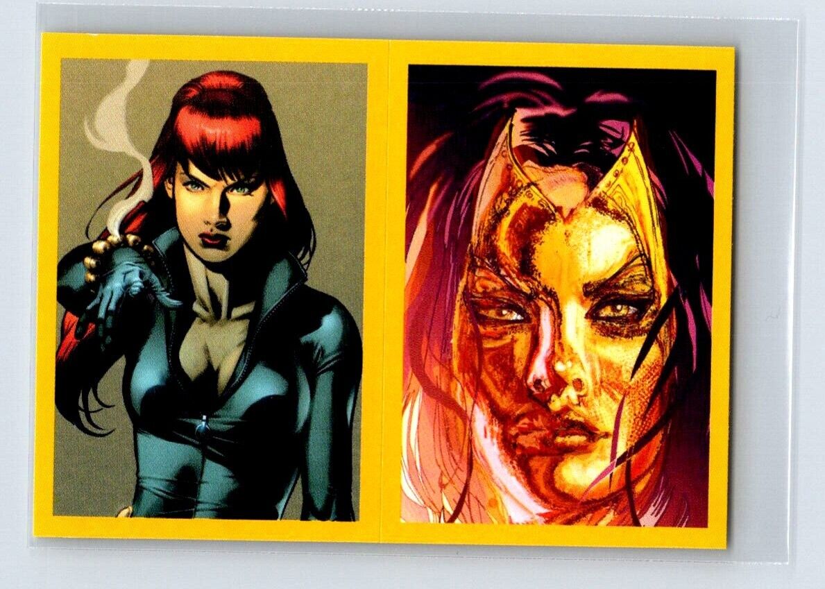 BLACK WIDOW 2021 Marvel Versus Panini Sticker #89b #89a *Qty* Marvel Sticker - Hobby Gems