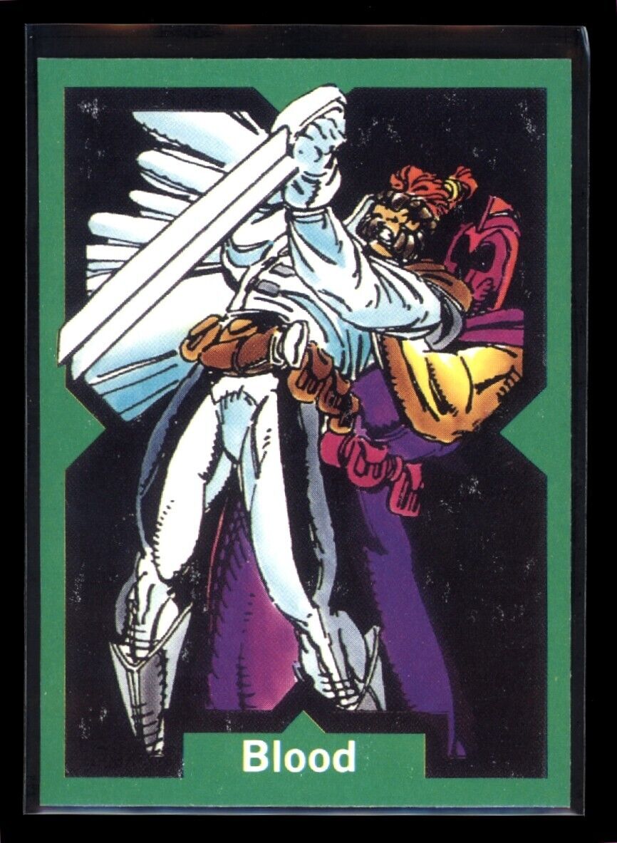 BLOOD 1991 Comic Images Marvel X-Force #79 *Quantity Marvel Base - Hobby Gems