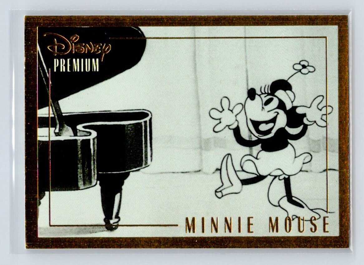 BLUE RHYTHM Minnie Mouse 1995 Skybox Disney Premium #9 C1 Disney Base - Hobby Gems