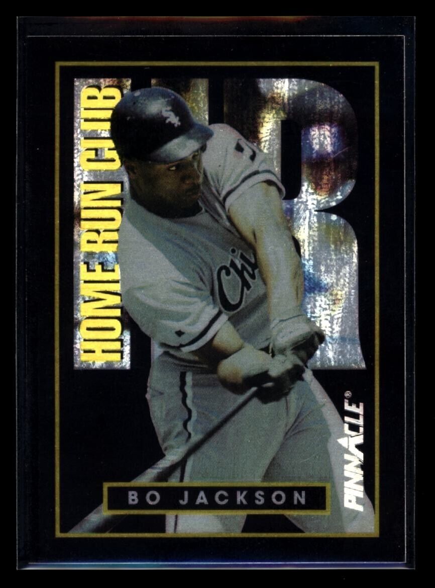 BO JACKSON 1993 Pinnacle Home Run Club #43 Baseball Base - Hobby Gems