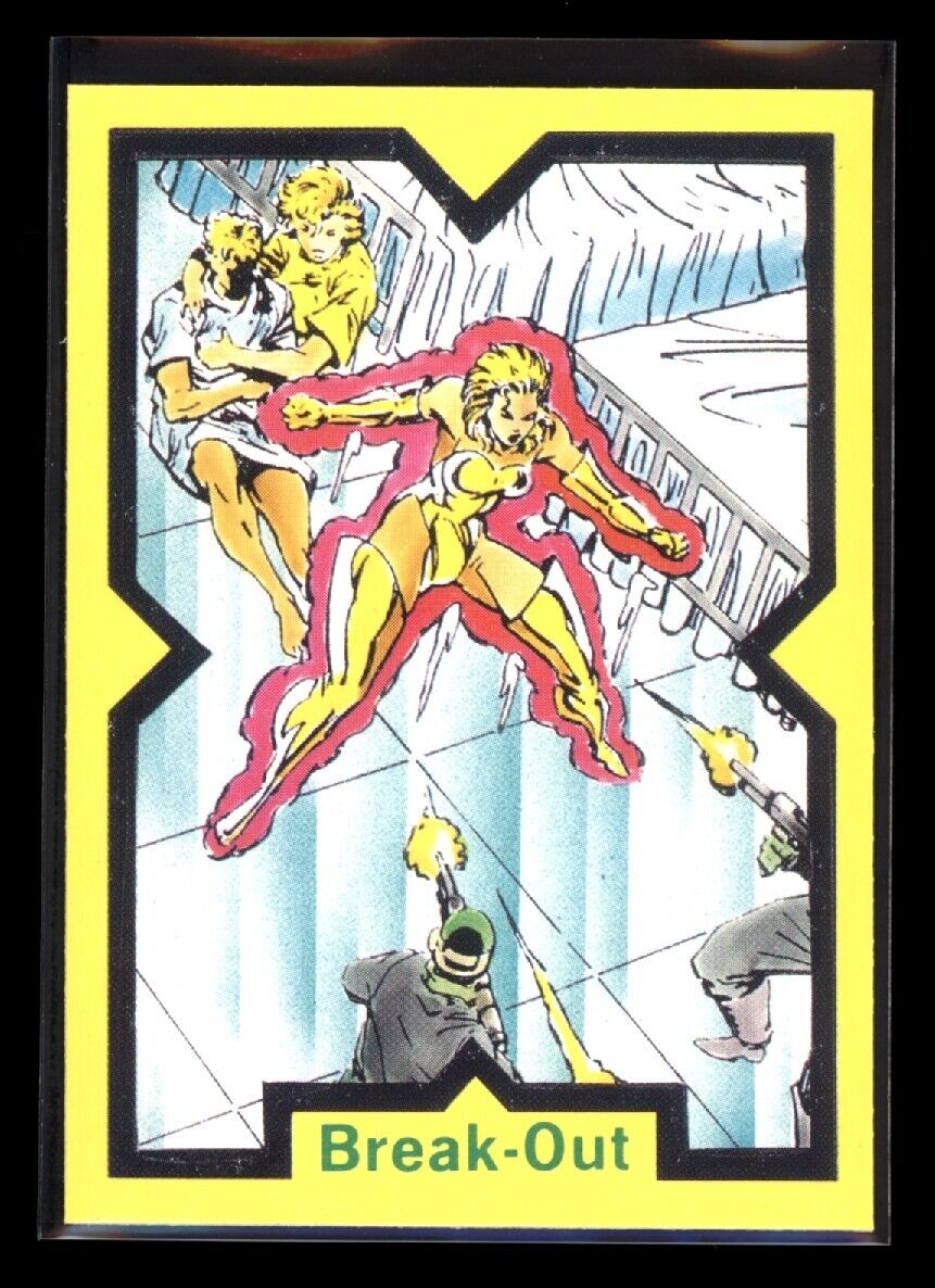 BREAK-OUT 1991 Comic Images Marvel X-Force #16 *Quantity Marvel Base - Hobby Gems