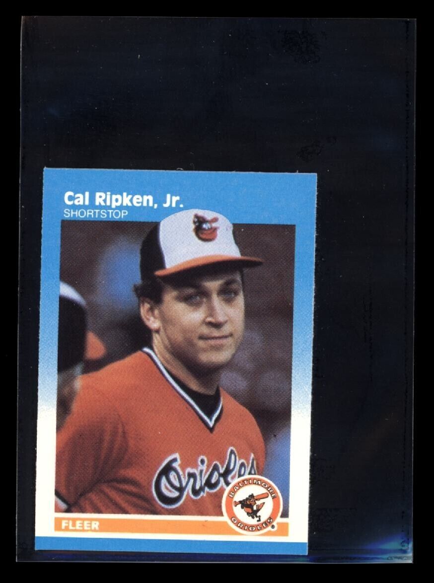 CAL RIPKEN JR 1987 Fleer Mini #92 C1 Baseball Base - Hobby Gems
