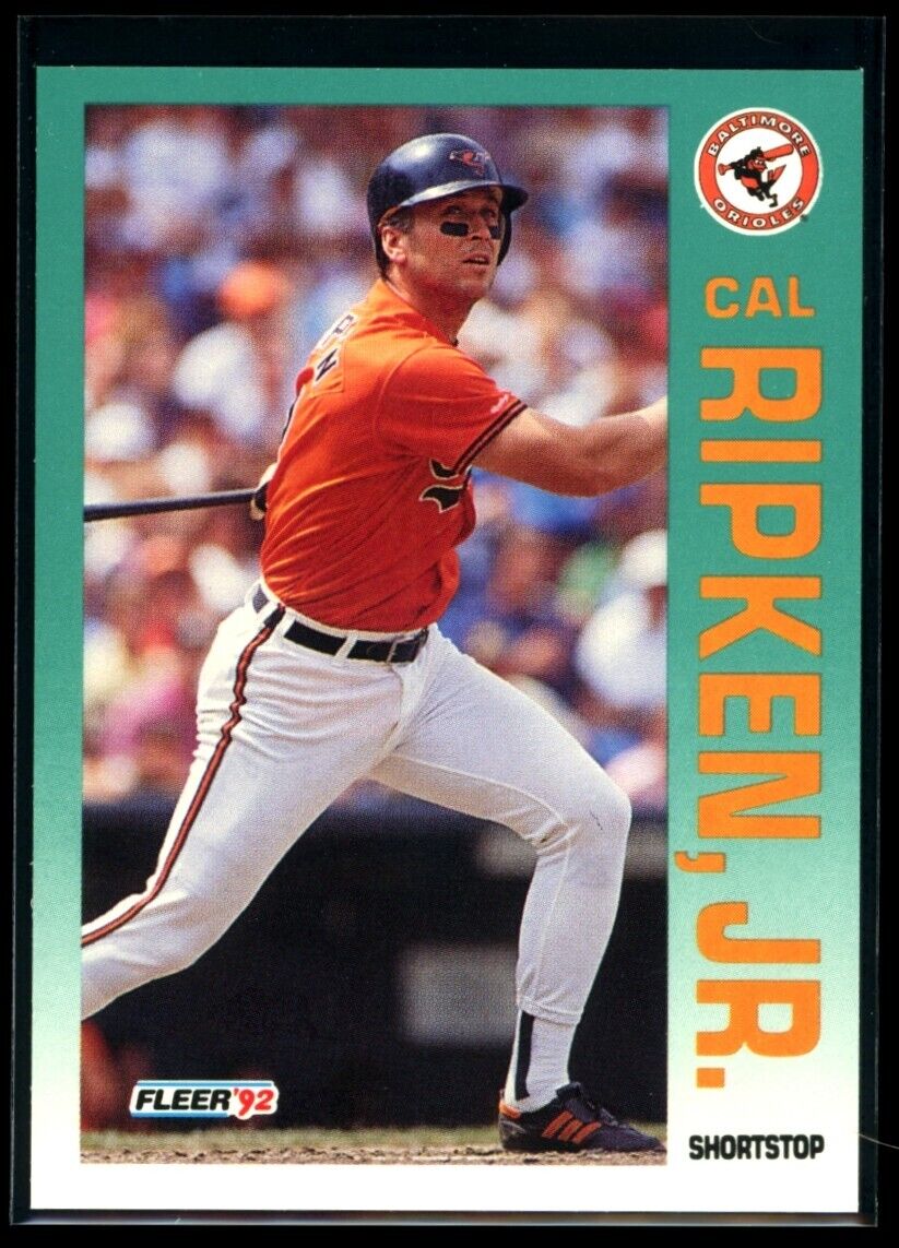 CAL RIPKEN JR 1992 Fleer #26 C1 Baseball Base - Hobby Gems