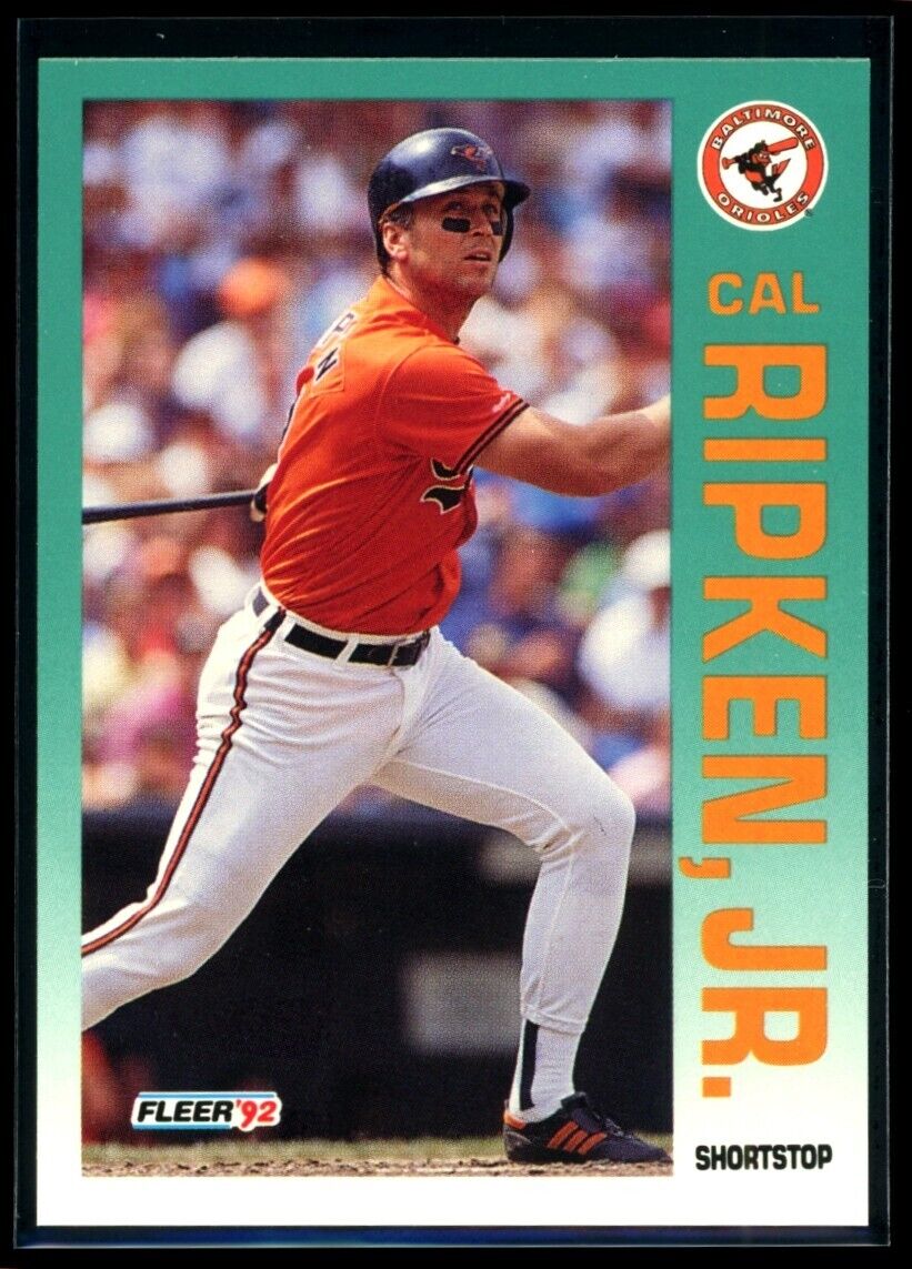 CAL RIPKEN JR 1992 Fleer #26 C2 Baseball Base - Hobby Gems