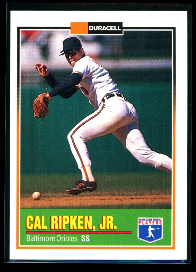 CAL RIPKEN JR 1993 Duracell Power Players Series 2 #1 Baseball Base - Hobby Gems