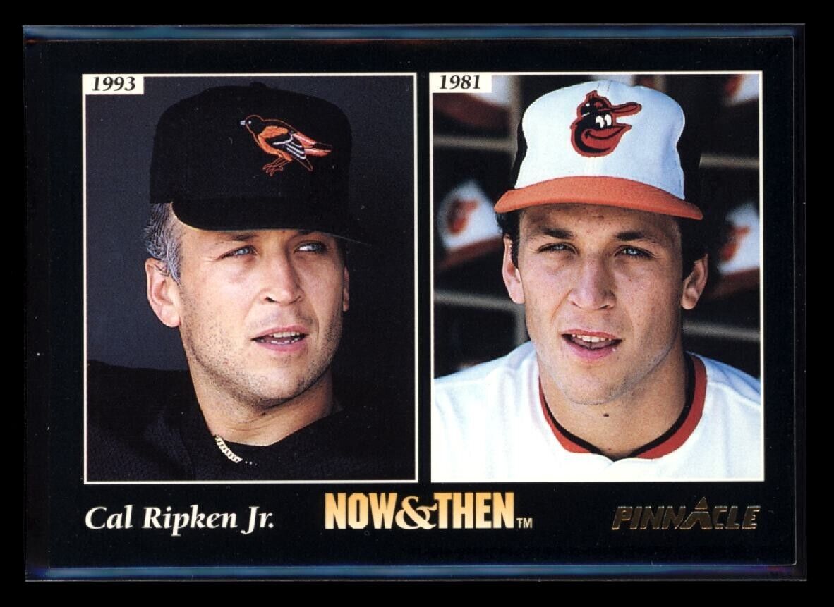 CAL RIPKEN JR 1993 Pinnacle Then & Now #471 C3 Baseball Base - Hobby Gems
