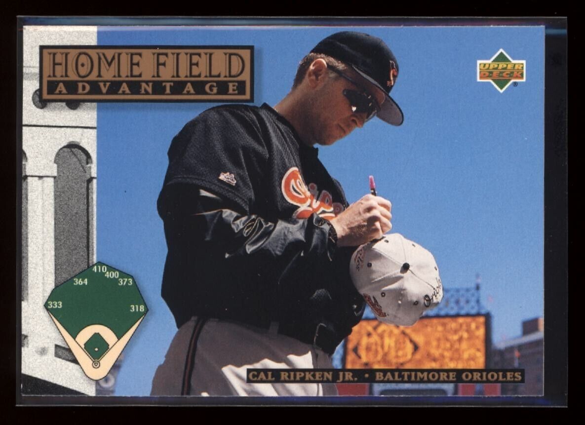 CAL RIPKEN JR 1994 Upper Deck Home Field Advantage #281 C3 Baseball Base - Hobby Gems