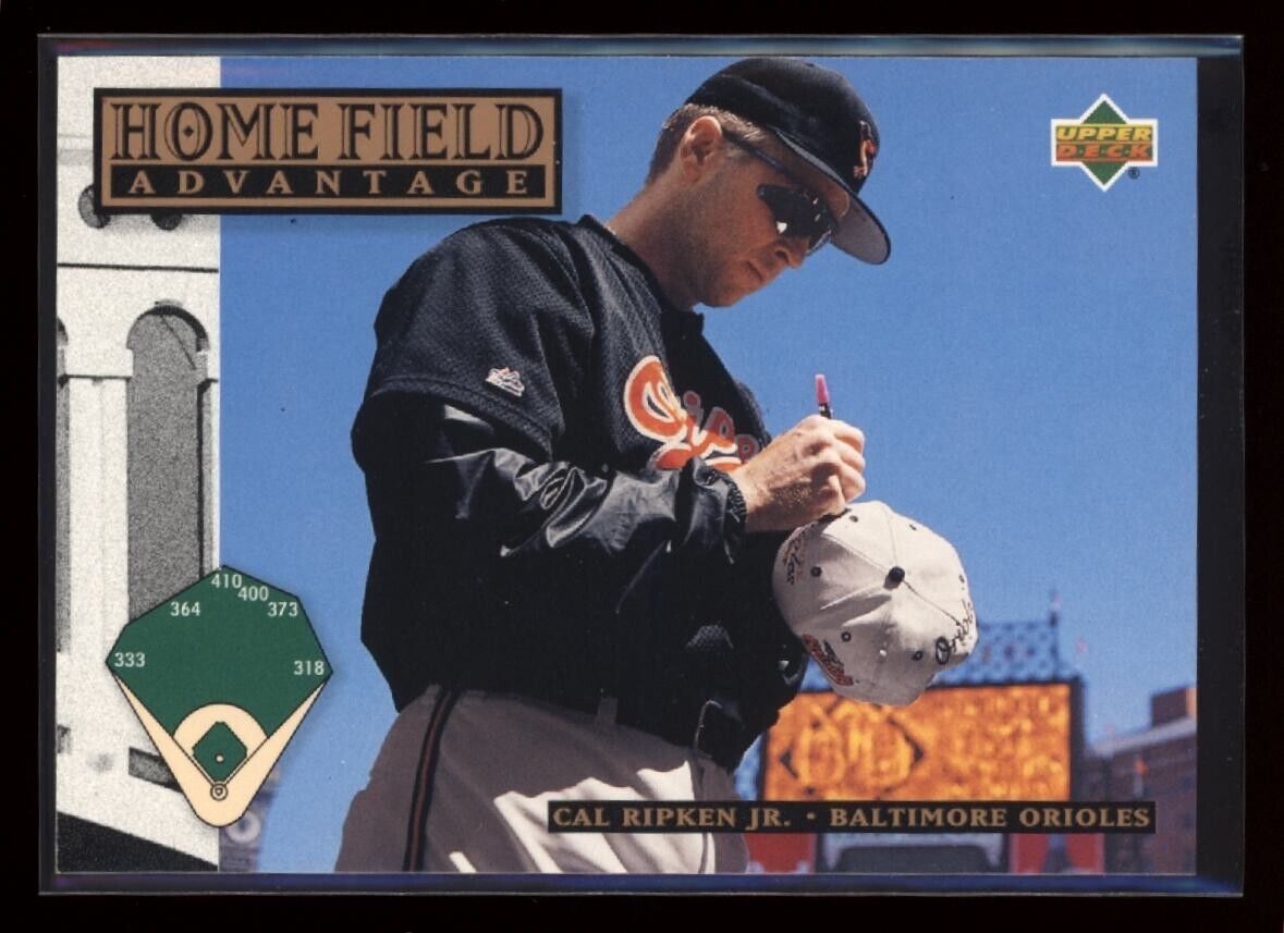 CAL RIPKEN JR 1994 Upper Deck Home Field Advantage #281 C4 Baseball Base - Hobby Gems