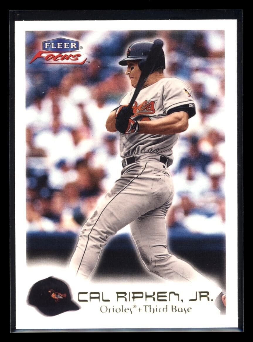 CAL RIPKEN JR 2000 Fleer Focus #185 Baseball Base - Hobby Gems