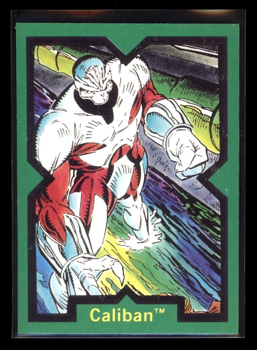 CALIBAN 1991 Comic Images Marvel X-Force #25 *Quantity Marvel Base - Hobby Gems