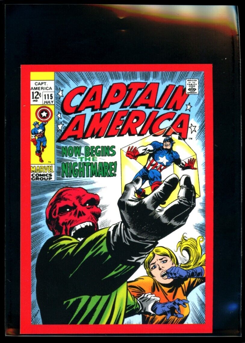 CAPTAIN AMERICA 2017 Panini Marvel Superheroes Sticker #49 Marvel Sticker - Hobby Gems