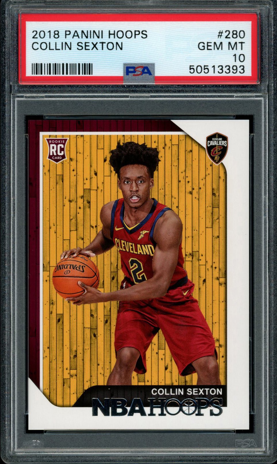 COLLIN SEXTON PSA 10 2018-19 Panini NBA Hoops RC #280 Basketball Base Graded Cards RC - Hobby Gems