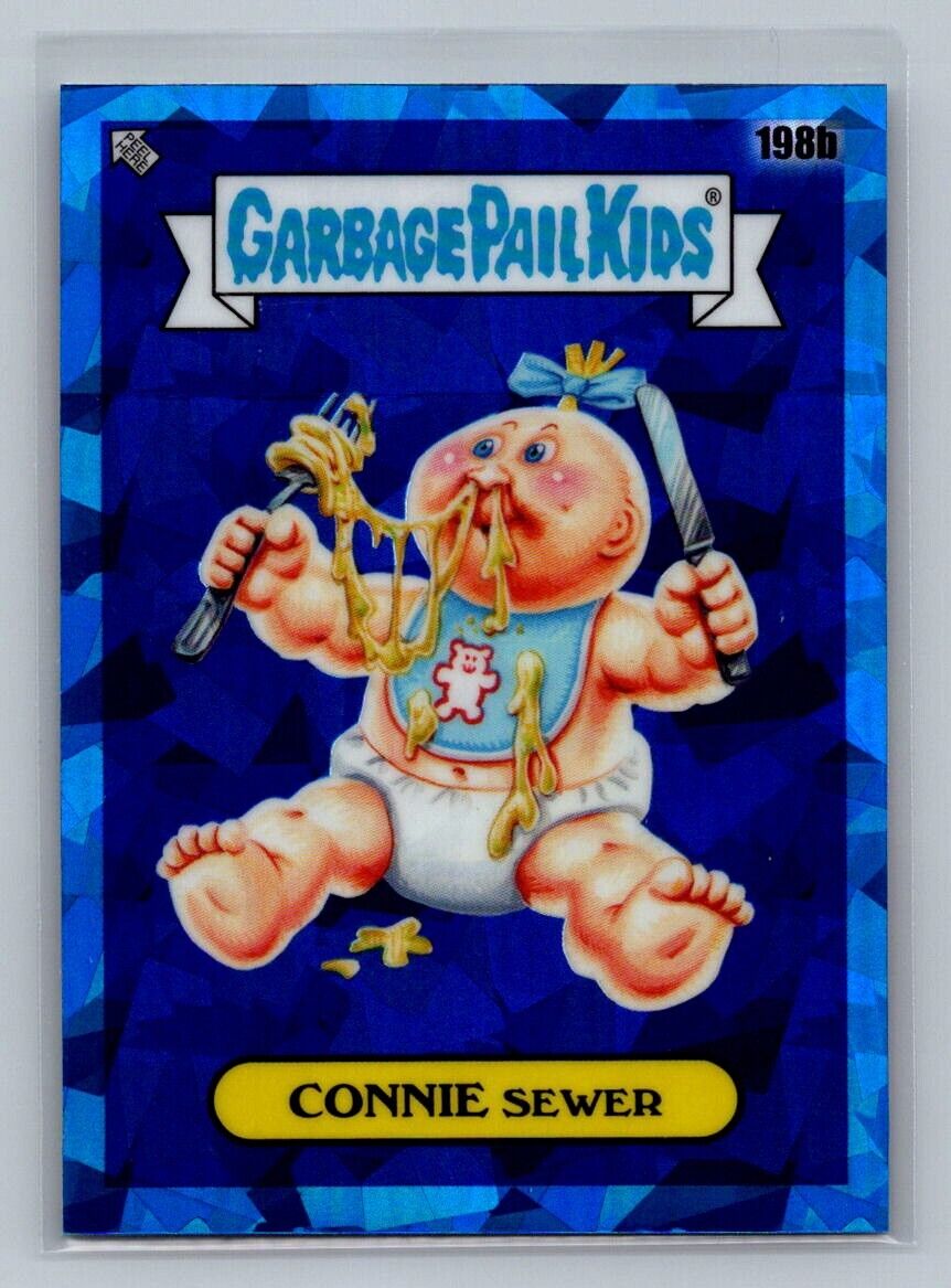 CONNIE SEWER 2022 Topps Sapphire Garbage Pail Kids Series 5 198b Garbage Pail Kids Base - Hobby Gems
