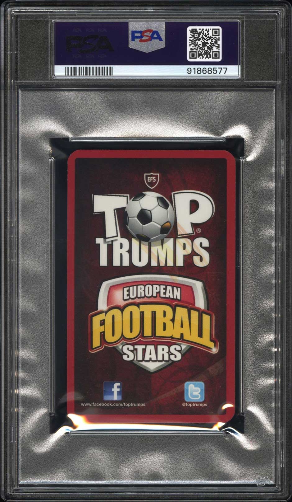 CRISTIANO RONALDO PSA 9 2011 Top Trumps European Football Stars Soccer Base Graded Cards - Hobby Gems