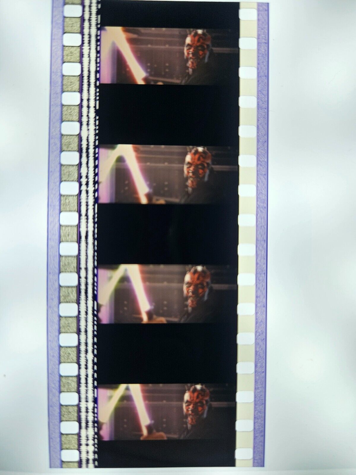 Darth Maul Star Wars Episode 1 Phantom Menace 35mm Original Film Cells SW2069 Star Wars 35mm Film Cell - Hobby Gems